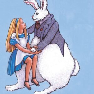 Alice with White Rabbit